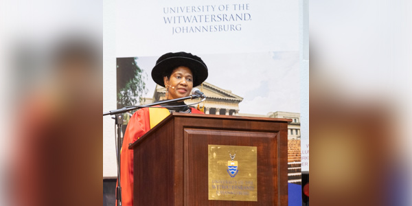 Executive Director of UN Women Dr Phumzile Mlambo-Ngcuka awarded a Wits honorary doctorate in literature for her commitment to women, education, social justice and servant leadership.